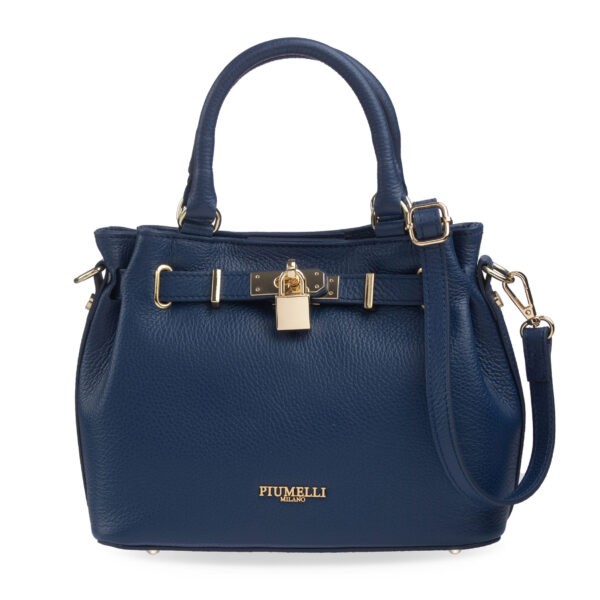 Piumelli Ebe Borsa A Mano Con Tracolla - Navy Blue
