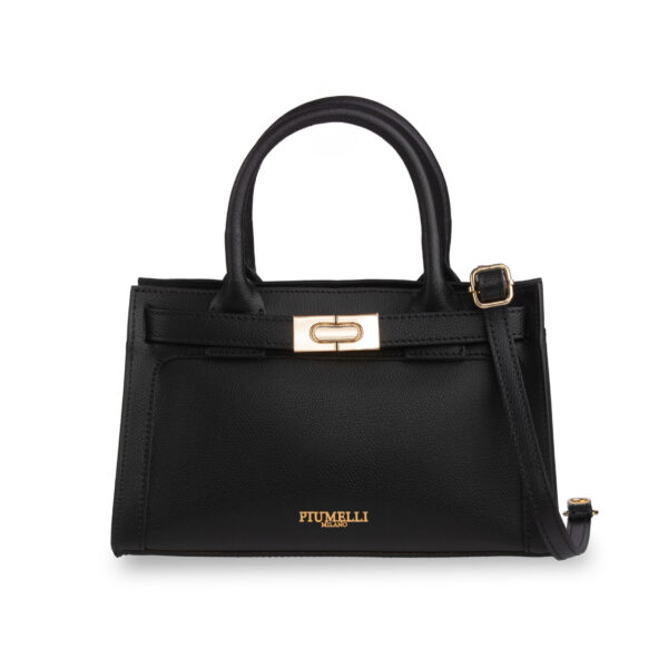 Piumelli Ira Borsa A Mano Con Tracolla - Black