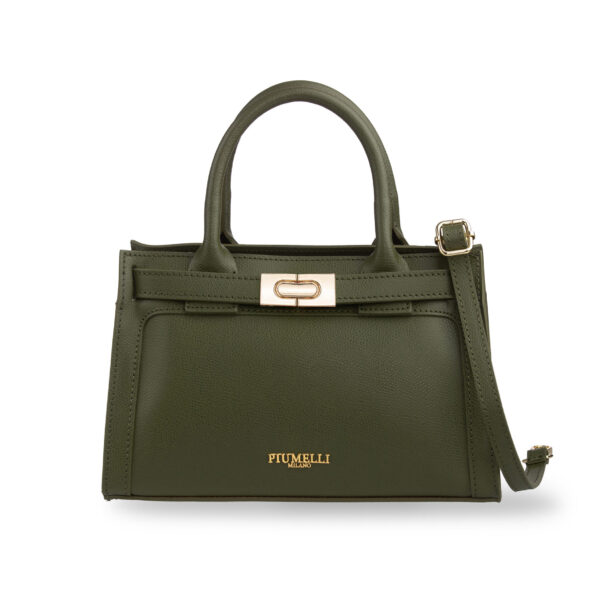 Piumelli Ira Borsa A Mano Con Tracolla - Olive