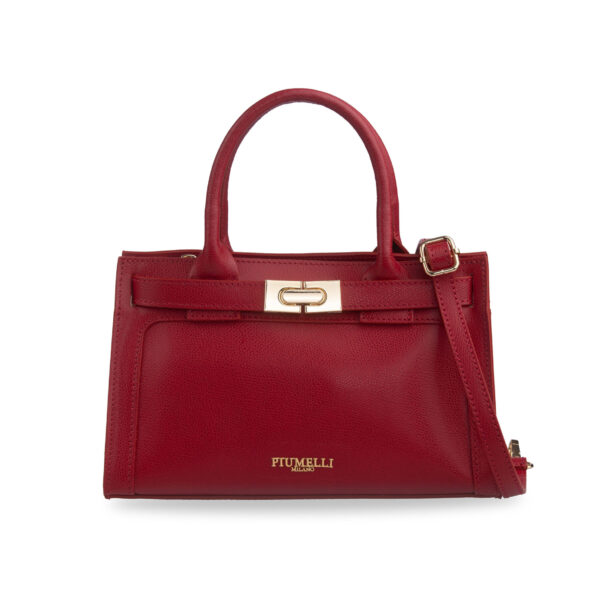 Piumelli Ira Borsa A Mano Con Tracolla - Dark Red