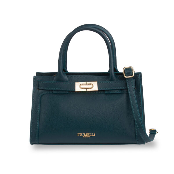Piumelli Ira Borsa A Mano Con Tracolla - Dark Teal