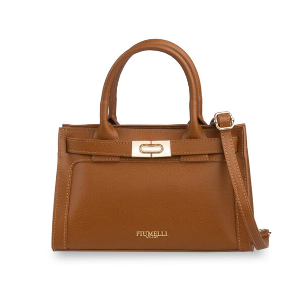 Piumelli Ira Borsa A Mano Con Tracolla - Tobacco