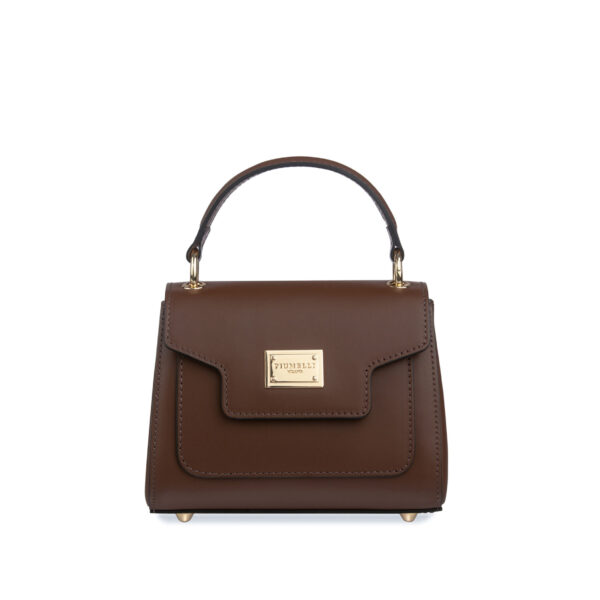 Piumelli Cyclamen Borsa A Mano Con Tracolla - Chocolate
