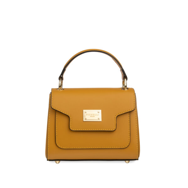 Piumelli Cyclamen Borsa A Mano Con Tracolla - Mustard