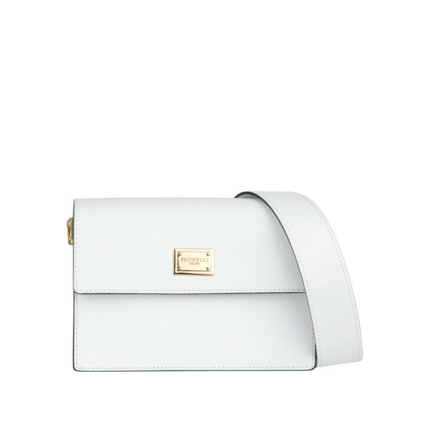 Piumelli Boston Borsa A Spalla Con Tracolla - White