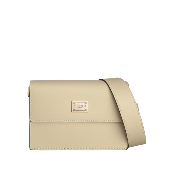 Piumelli Boston Borsa A Spalla Con Tracolla - Linen