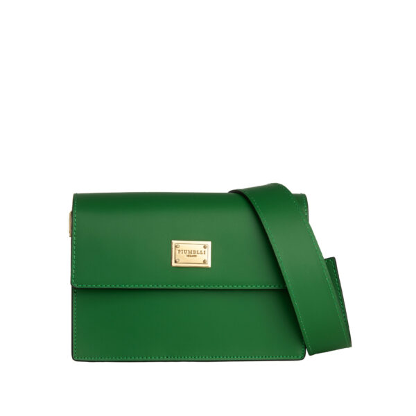 Piumelli Boston Borsa A Spalla Con Tracolla - Green