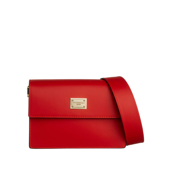 Piumelli Boston Borsa A Spalla Con Tracolla - Red