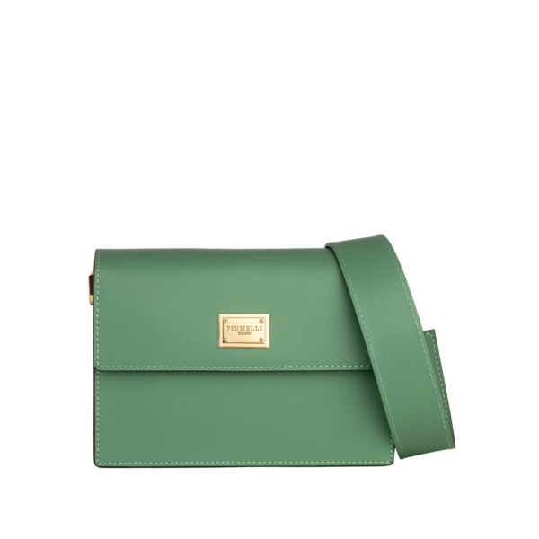 Piumelli Boston Borsa A Spalla Con Tracolla - Mint