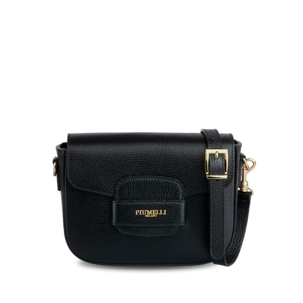 Piumelli Gia Borsa A Spalla Con Tracolla - Black