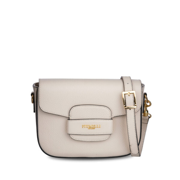 Piumelli Gia Borsa A Spalla Con Tracolla - Off White