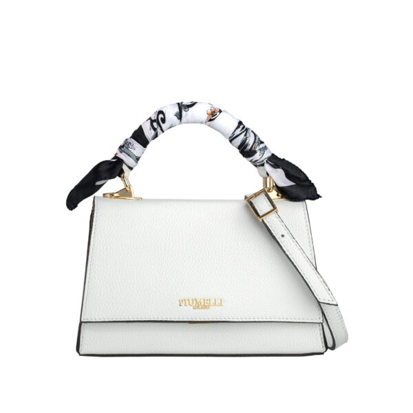 Piumelli Mini Lavinia Borsa A Mano Con Tracolla - White