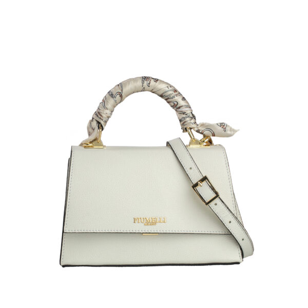 Piumelli Mini Lavinia Borsa A Mano Con Tracolla - Ivory