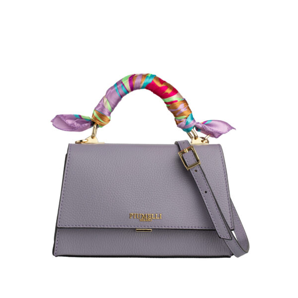 Piumelli Mini Lavinia Borsa A Mano Con Tracolla - Dark Lilla