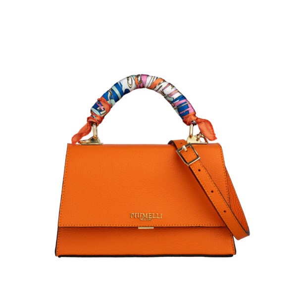 Piumelli Mini Lavinia Borsa A Mano Con Tracolla - Orange
