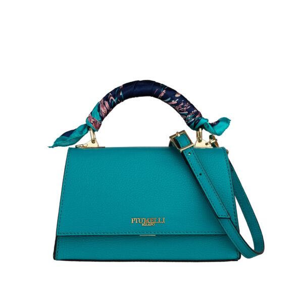 Piumelli Mini Lavinia Borsa A Mano Con Tracolla - Viridian Green