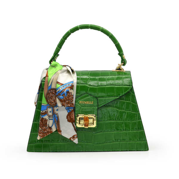 Piumelli Viva Borsa A Mano Con Tracolla - Green