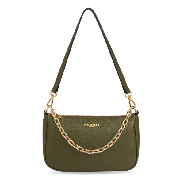 Piumelli Nives Borsa A Mano Con Tracolla - Olive