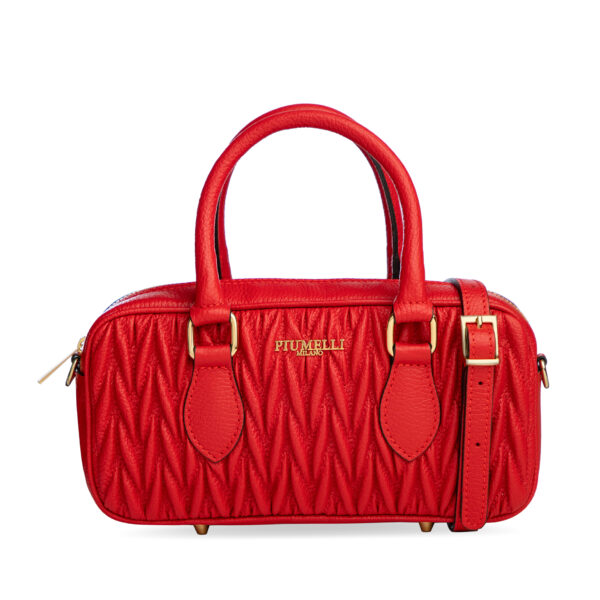 Piumelli Cecile Borsa A Mano Con Tracolla - Red